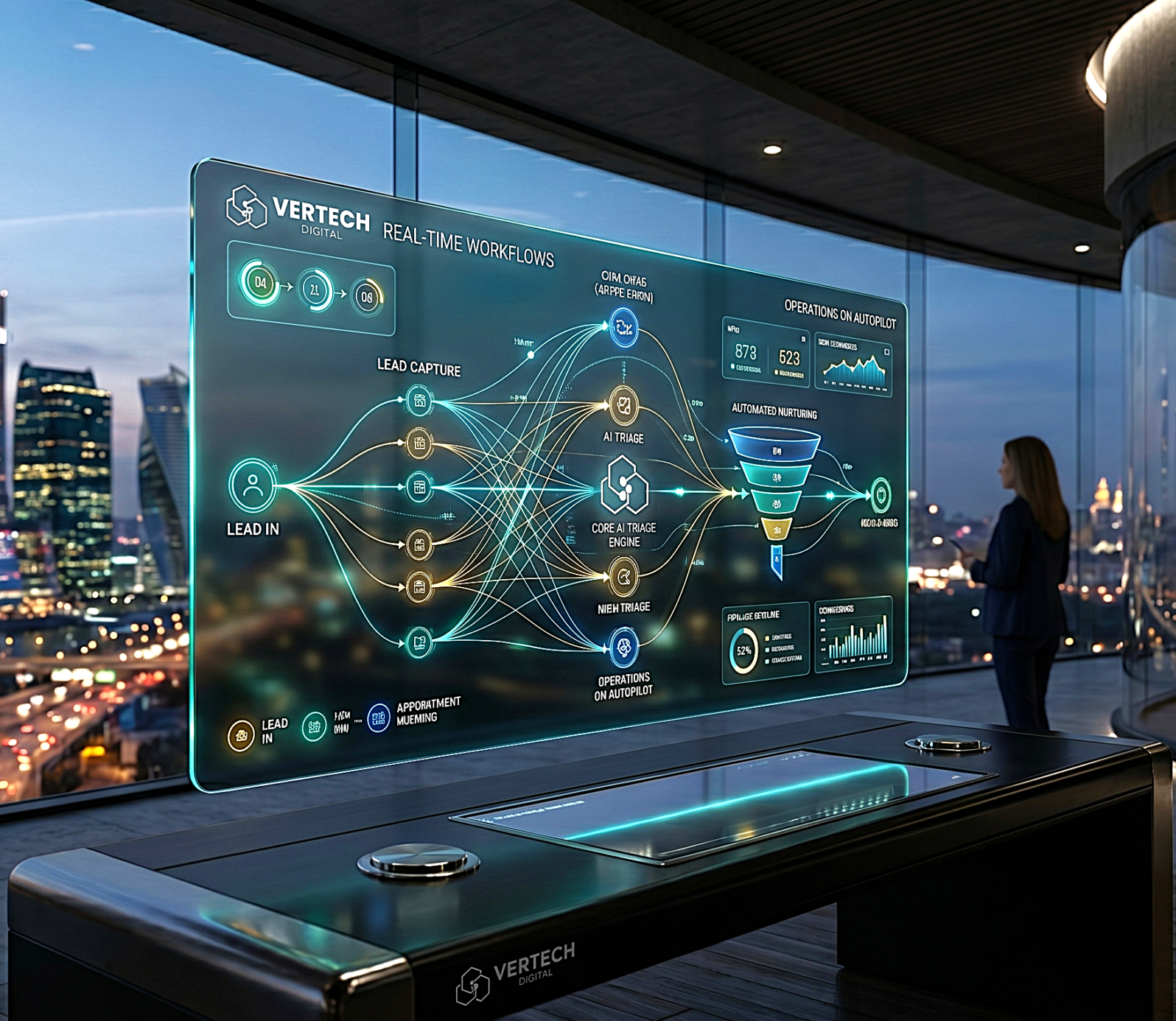 What does Ai Automation Agency do - Vertech Digital 1